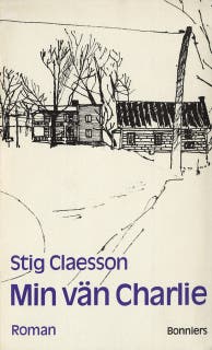 Min vän Charlie – omslag till ljudboken av Stig Claesson