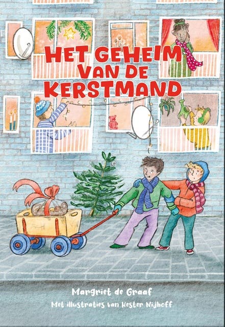 Het geheim van de kerstmand – omslag van het luisterboek van Margriet de Graaf