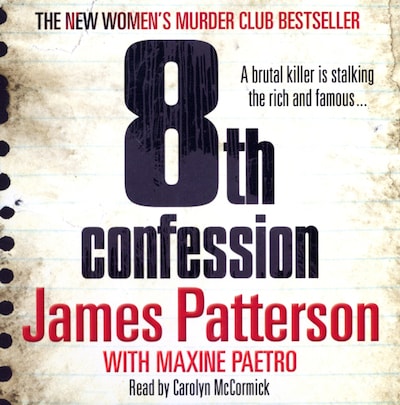 8th Confession – omslag til lydbogen af James Patterson