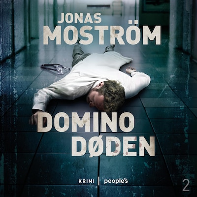 Dominodøden – omslag til lydbogen af Jonas Moström