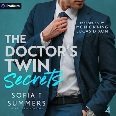 Doctor's Twin Secrets – omslag til lydbogen af Sofia T Summers