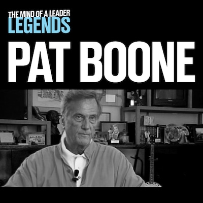 Pat Boone - The Mind of a Leader: Legends – okładka audiobooka, autor Pat Boone