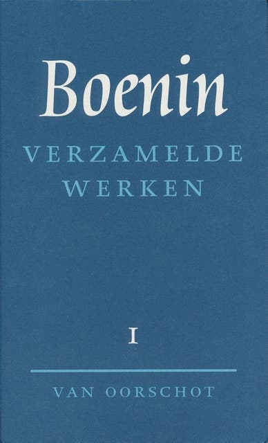 Verzamelde werken 1 Verhalen 1892-1913 – omslag van het luisterboek van I.A. Boenin