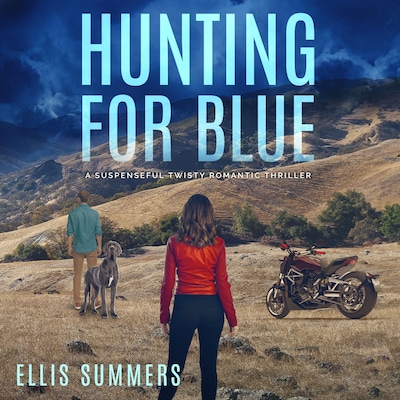 Hunting for Blue – omslag til lydbogen af Ellis Summers