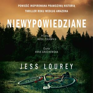 Niewypowiedziane – okładka audiobooka, autor Lourey Jess