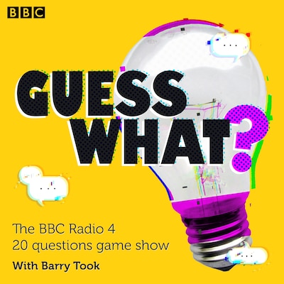 Guess What? – omslag til lydbogen af Barry Took