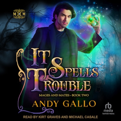 It Spells Trouble – omslag til lydbogen af Andy Gallo