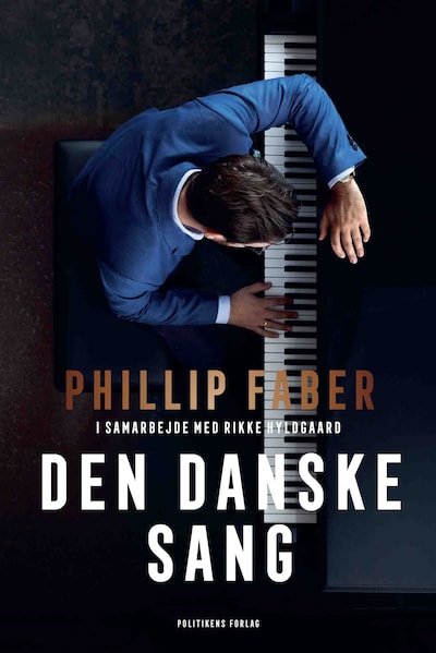 Den danske sang – omslag til lydbogen af Rikke Hyldgaard, Phillip Faber