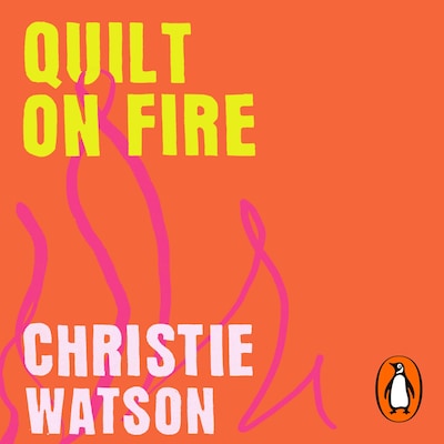 Quilt on Fire – omslag til lydbogen af Christie Watson