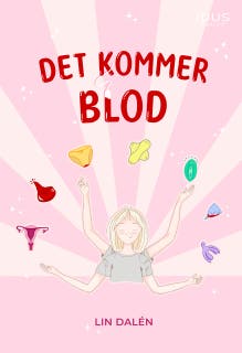 Det kommer blod – omslag till ljudboken av Lin Dalén