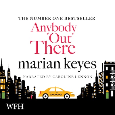 Anybody Out There? – omslag til lydbogen af Marian Keyes