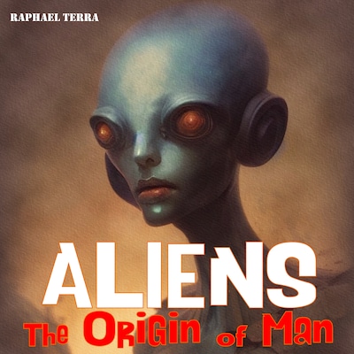 Aliens – The Origin of Man – omslag til lydbogen af Raphael Terra