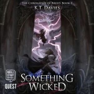 Something Wicked – okładka audiobooka, autor K.T. Davies