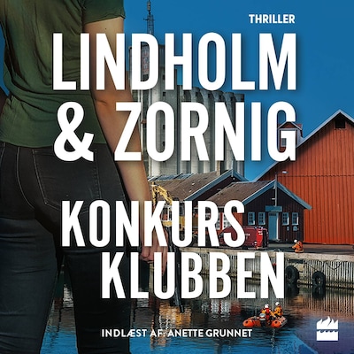 Konkursklubben – omslag til lydbogen af Mikael Lindholm, Lisbeth Zornig