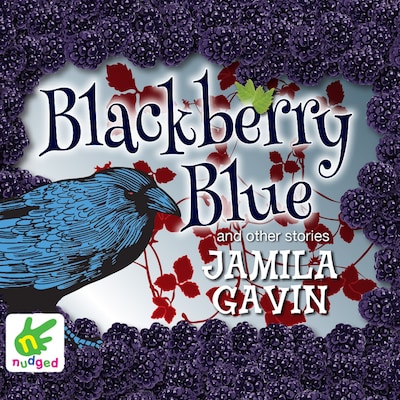 Blackberry Blue – omslag til lydbogen af Jamila Gavin