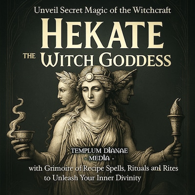 Hekate the Witch Goddess – omslag til lydbogen af Templum Dianae Media