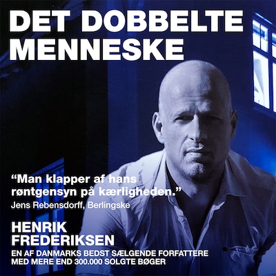 Det Dobbelte Menneske – omslag til lydbogen af Henrik Frederiksen
