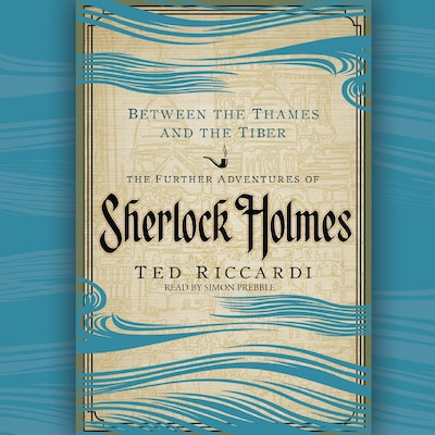 Between the Thames and the Tiber – omslag til lydbogen af Ted Riccardi