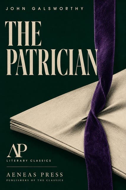 The Patrician – omslag til lydbogen af John Galsworthy