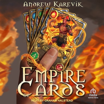 Empire of Cards – omslag til lydbogen af Andrew Karevik