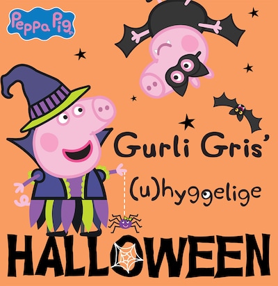 Gurli Gris’ (u)hyggelige halloween – omslag til lydbogen af Gurli Gris