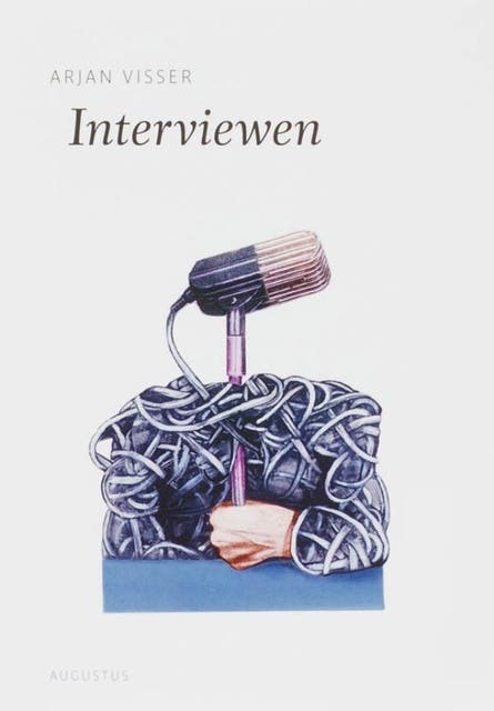 Interviewen – omslag van het luisterboek van Arjan Visser