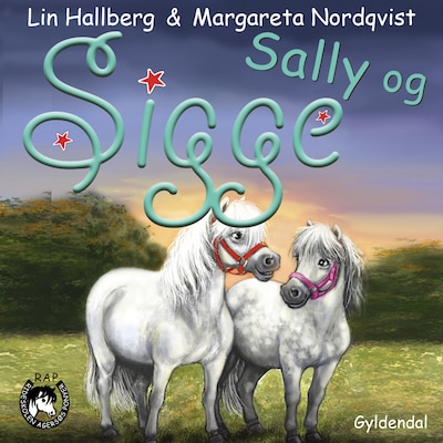 RAP-klubben 15 - Sally og Sigge – omslag til lydbogen af Lin Hallberg