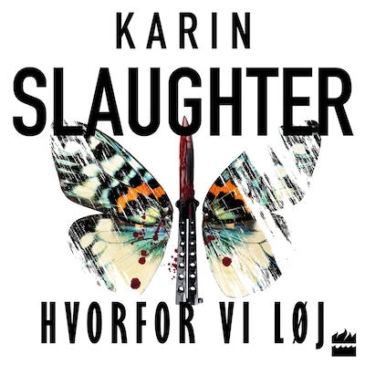 Hvorfor vi løj – omslag til lydbogen af Karin Slaughter