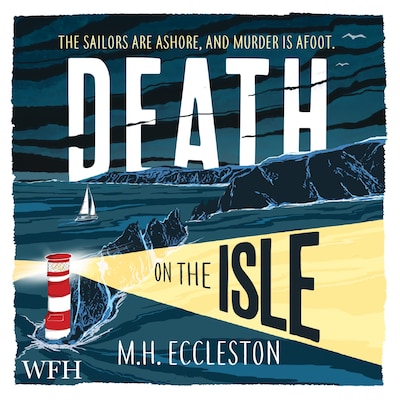 Death on the Isle – omslag til lydbogen af M.H. Eccleston