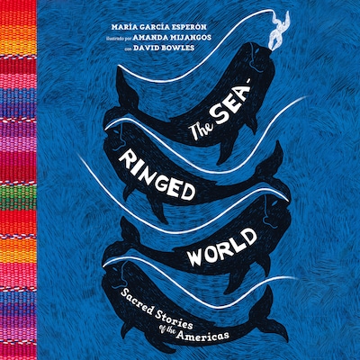 The Sea-Ringed World – omslag van het luisterboek van Maria Garcia Esperon