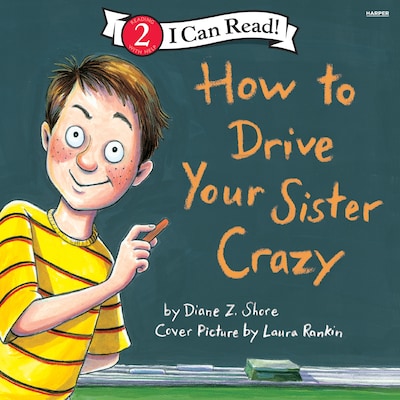 How to Drive Your Sister Crazy – omslag til lydbogen af Diane Z. Shore