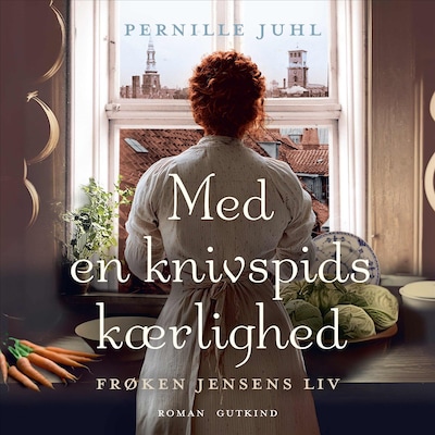 Med en knivspids kærlighed – omslag til lydbogen af Pernille Juhl