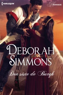 Den siste de Burgh – omslag till ljudboken av Deborah Simmons
