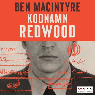 Kodnamn Redwood – omslag till ljudboken av Ben Macintyre