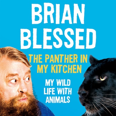 The Panther In My Kitchen – omslag van het luisterboek van Brian Blessed
