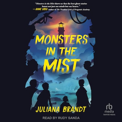 Monsters in the Mist – omslag til lydbogen af Juliana Brandt