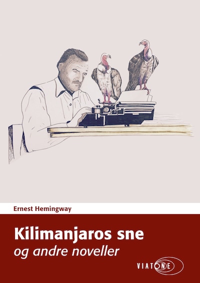 Kilimanjaros sne og andre noveller – omslag til lydbogen af Ernest Hemingway