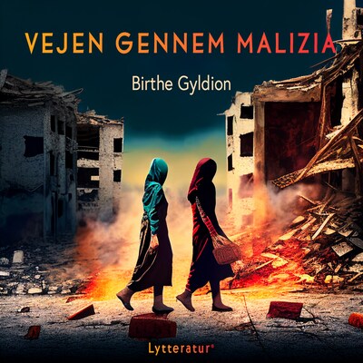 Vejen gennem Malizia – omslag til lydbogen af Birthe Gyldion