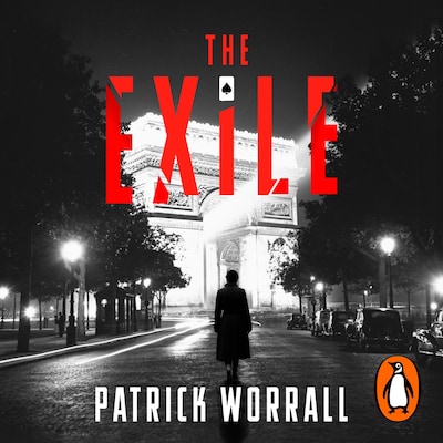 The Exile – omslag til lydbogen af Patrick Worrall