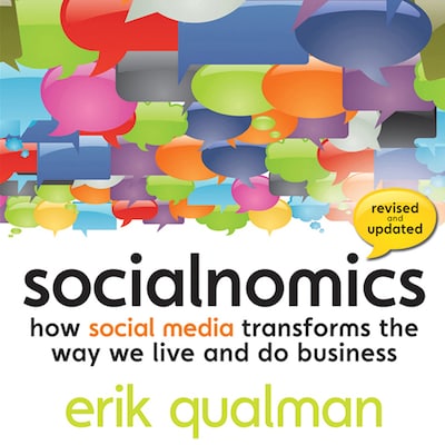 Socialnomics – omslag til lydbogen af Erik Qualman