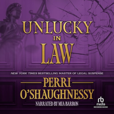 Unlucky in Law – omslag til lydbogen af Perri O'Shaughnessy