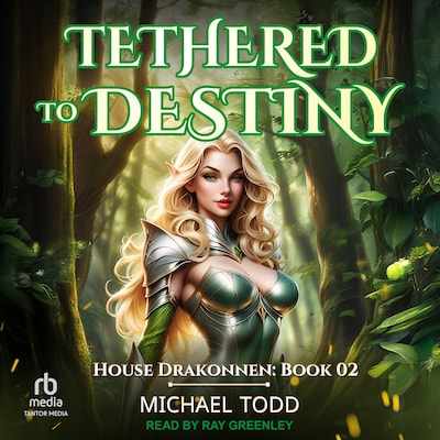 Tethered To Destiny – omslag til lydbogen af Michael Todd