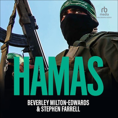 HAMAS – omslag til lydbogen af Beverley Milton-Edwards, Stephen Farrell