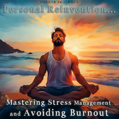 Mastering Stress Management and Avoiding Burnout - Personal Reinvention – omslag til lydbogen af Connor Broadman