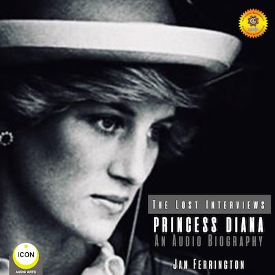 Princess Diana: The Lost Interviews - An Audio Biography – omslag til lydbogen af Geoffrey Giuliano