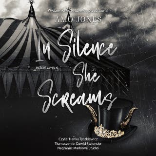 In Silence She Screams – okładka audiobooka, autor Amo Jones