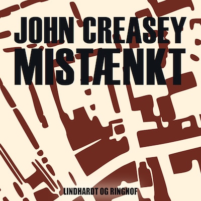 Mistænkt – omslag til lydbogen af John Creasey