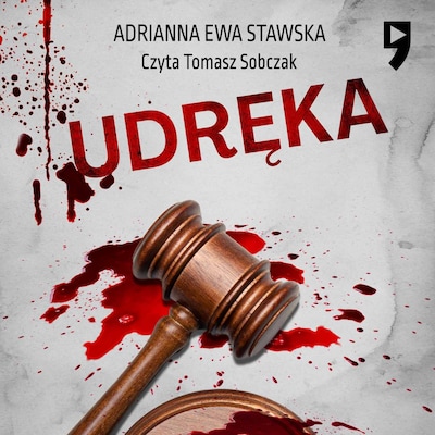 Udręka – okładka audiobooka, autor Adrianna Ewa Stawska