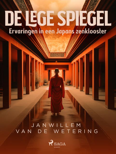De lege spiegel – omslag van het luisterboek van Janwillem van de Wetering