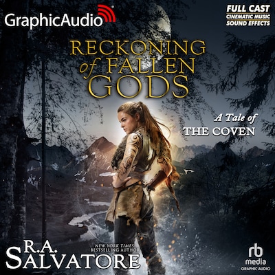 Reckoning of Fallen Gods [Dramatized Adaptation] – omslag til lydbogen af R.A. Salvatore